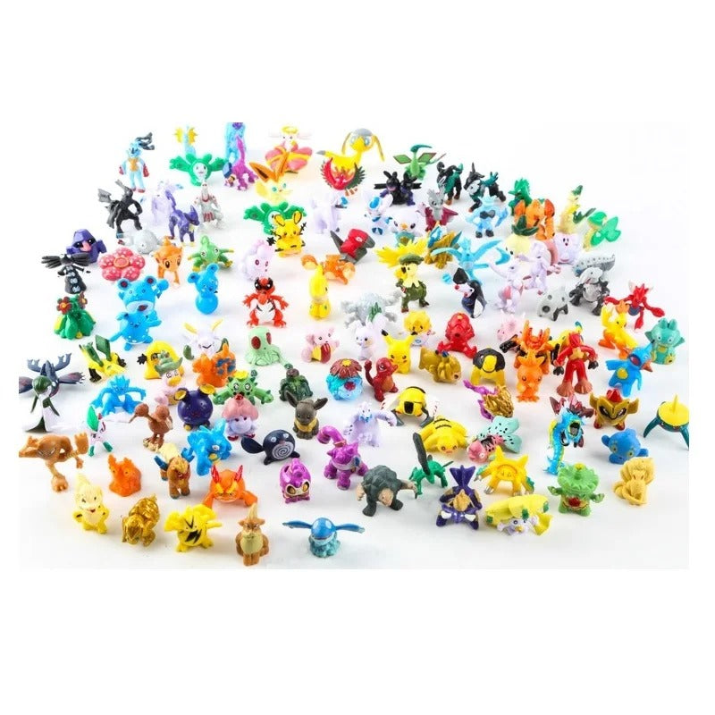 Pokebola grande + 10 figuras Pokemon
