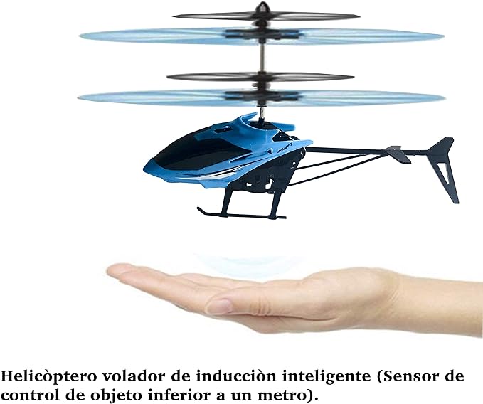 Helicoptero Dron Volador con sensor