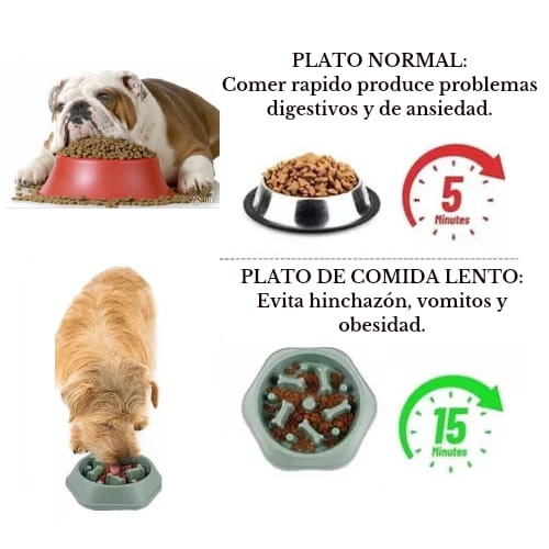 Plato Anti Ansiedad para Mascotas