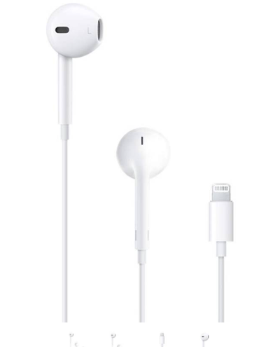 Audífonos Earpods Conector Lightning Apple